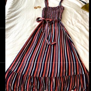 Universal Thread Striped maxi dress size M.